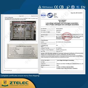 Centre de Commande de Moteur (MCC) Mcc Switch Gear 2500A 60Hz avec Boîtier Métallique pour l'Alimentation des Centres de Données - Product Image 5