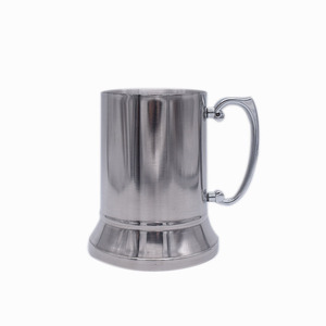 Tasse Stein à double paroi en acier inoxydable pour cocktails de bière, <span class=keywords><strong>café</strong></span> au lait et petit-déjeuner - Product Image 1