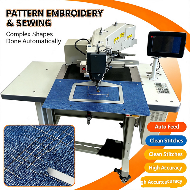 Multi Function Industrial Sewing Machine Hot Sale 3020 Pattern Sewing Machine Price in Italy