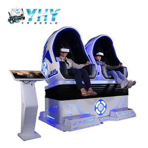 Newest Virtual Reality Simulation Rides 9D Vr Game Machine Roller Coaster Simulator 9D Vr Egg Chair
