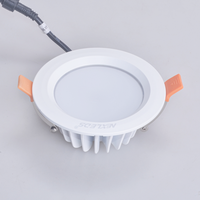 Plafonnier LED encastré en aluminium moulé sous pression, haute dissipation thermique, pour hôtel, maison et salle de bain