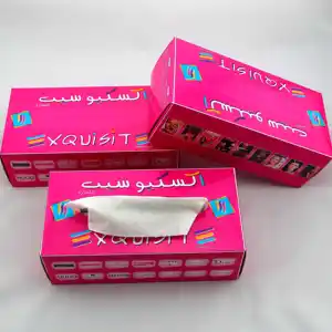 Facial tissue supplier Recycled box tissue
