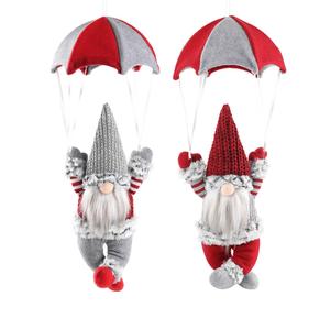 2025 noël père noël poupée Parachute suspendus décorations de noël pour intérieur arbre avant-toit balcon fenêtre maison vacances <span class=keywords><strong>cadeau</strong></span> - Product Image 5