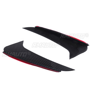 Alerón Lateral Trasero Izquierdo y Derecho para Mercedes Benz Clase C Estate S205 C180 C200 para AMG, Negro Brillante / Aspecto de Carbono - Product Image 3