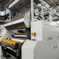 Machine de laminage à colle thermofusible à base d'eau en silicone de durcissement UV acrylique pour ruban adhésif médical, étiquette, ruban adhésif