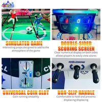 Machine de jeu de football à monnayeur Dream Football, jeu d'arcade de football de table interactif pour 2 joueurs