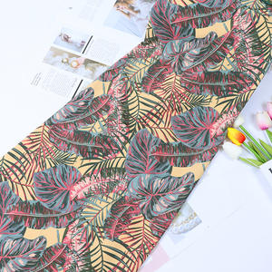 110GSM 45s rayonne personnalisé hawaïen imprimé rayonne challis tissu 100% viscose modal matériel tissu - Product Image 5