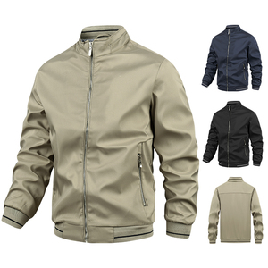<b>Winter</b> 2025 new foreign trade slim round neck <b>long</b> sleeve stand collar cardigan personality European American leisure <b>jacket</b> - Product Image 1