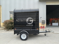 Camion de restauration mobile en acier inoxydable pour churros, pizzas, barbecue, restauration rapide avec équipement de cuisine complet États-Unis