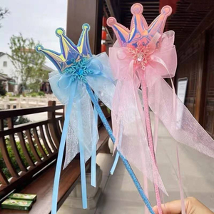 Nouvelle Conception 2026 : Accessoires de Déguisement Princesse – Baguette Magique <span class=keywords><strong>Couronne</strong></span> pour Filles - Product Image 2