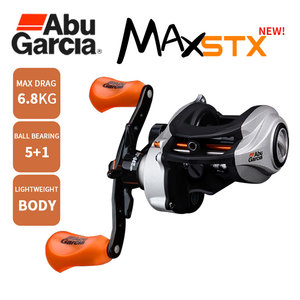 <span class=keywords><strong>Abu</strong></span> Garcia – <span class=keywords><strong>moulinet</strong></span> de pêche <span class=keywords><strong>Casting</strong></span> MAX4 STX, Ratio d'engrenage 6.4:1, frein Max 6.8kg, bobine métallique, <span class=keywords><strong>moulinet</strong></span> de pêche étanche - Product Image 2