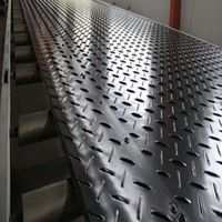 Plaques de protection de sol en plastique HDPE haute résistance 4x8 pieds, découpe sur mesure, pour excavatrices, avec épaisseur personnalisable