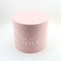 Boîte Cadeau Ronde en Velours Rose, Emballage Cylindrique pour Bijoux, Bonbons, Cosmétiques, Rangement, Présentation en Boutique, Vente au Détail, Cadeaux