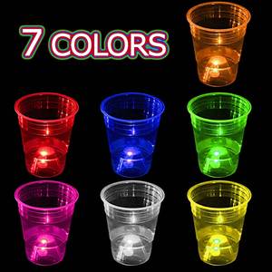 Vasos Personalizados con Luz LED para Mascotas, Decoración de Clubes, Bodas, Fiestas, Vaso de Cerveza de Plástico LED de 12 oz para Bebidas - Product Image 3