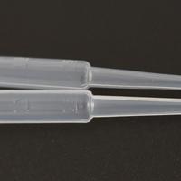Pipette manuelle en verre de 3ml emballée individuellement compte-gouttes de transfert jetable de type Pasteur de 3ml
