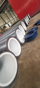 ท่อเหล็กคอมโพสิตเคลือบพีวีซีคุณภาพสูง ทนทานต่อการสึกหรอ สำหรับการกำจัดน้ำเสีย - Product Image 3