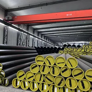 High Quality Carbon Steel Pipe ASTM API 5L ERW Welded Hot-Rolled Round Shape JIS/KS/GS Certified 12m Length EN Standard