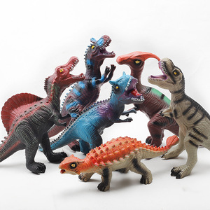 Modelos de Dinosaurios de Plástico al por Mayor, Simulación de Triceratops y Pterodáctilo, Juguetes para Niños Unisex, Escala 1/12 - Product Image 1