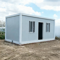 Maisons préfabriquées modulaires modernes de luxe de 10, 20 et 30 pieds, maisons préfabriquées en acier détachables