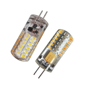<span class=keywords><strong>Lapu</strong></span> DC/AC12V 2W ขาคู่ G4สีขาวอบอุ่นกันน้ำได้หลอดไฟ LED ขนาดเล็ก SMD ฐาน G4ข้าวโพดสำหรับไฟคริสตัล - Product Image 1