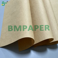 High Strength & Extensible 100% Pure Virgin Wood Pulp 70gsm 80gsm Sack Kraft Paper for Cement Bag Manufacturing