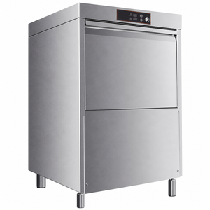 Lavavajillas Comercial Bajo Mostrador para 60 Bandejas/Hora, 85 ° Lavavajillas de Alta Temperatura para Bares, Hoteles y Restaurantes - Product Image 2
