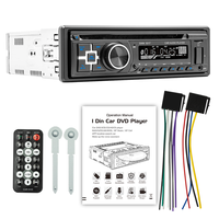Receptor FM Auxiliar con Entrada SD USB MP3, Radio Estéreo para Auto de 1 Din, Reproductor de MP3 y DVD para Auto, Top Ventas