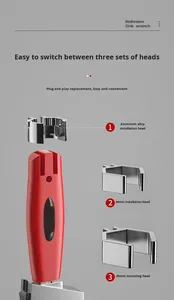 Juego de llaves de baño de aleación de aluminio Universal ajustable multifuncional de un solo extremo llave de extremo abierto para baño proyectos de bricolaje OEM - Product Image 4