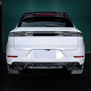 Protector de Parachoques Trasero de Fibra de Carbono Tecat para Cayenne, Modificación y Mejora de Automóviles 2018-2023 - Product Image 4