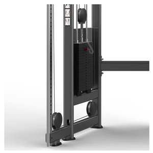 Système de poulies doubles réglables pour <span class=keywords><strong>cage</strong></span> de fitness multifonctionnelle, machine Smith, crossover de câbles, entraînement musculaire du dos - Product Image 4