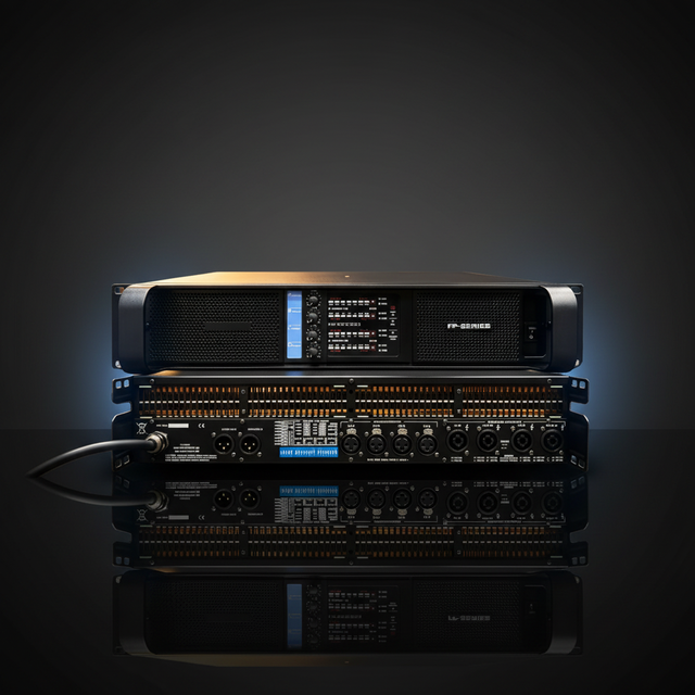 Ipalear FP 2000Q Class TD 4CH Power Amplifier 4x2350W 8Ohm Bridged 8800W 8Ohm 14000W 4Ohm Stage Line Array Subwoofer Amp