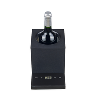 Toile personnalisée de qualité supérieure pour refroidisseur de bouteilles de marques de luxe, refroidisseur à vin sur mesure