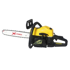 58cc Two Stroke Gasoline Chainsaw 20 Inch Rocket Yellow <b>Logging</b> Saw Household Tree <b>Cutting</b> Garden Tool 58cc Rocket Model Powerfu - Product Image 3