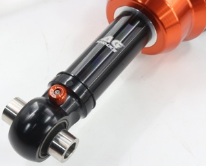 Nouvel ensemble d'amortisseurs à compression électronique et rebond réglable pour Land Rover Discovery 4, amortisseurs à gaz, Agshocks, noir et orange - Product Image 3
