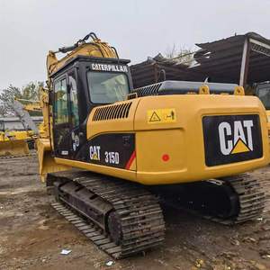 รถขุด Caterpillar 315D CAT สภาพดี รถขุดขนาดกลางสำหรับงานก่อสร้าง รถขุดมือสอง 15 ตัน รุ่น 312D2 313GC 315D2GC - Product Image 4