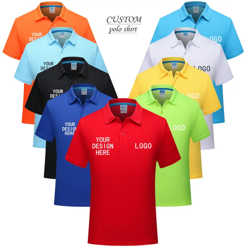 Weiche Touch Custom Fit Polo T- shirt Nette Paar Shirt Design Polo T shirt