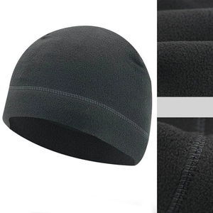 Mũ len giữ ấm mùa đông khuyến mãi bán chạy, mũ len săn bắn, mũ len lông cừu họa tiết rằn ri, mũ beanie lông cừu có in logo tùy chỉnh, nhà cung cấp mũ - Product Image 5