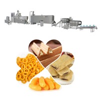 État de machine de traitement des aliments bouffée de maïs en acier inoxydable de haute technologie nouvel