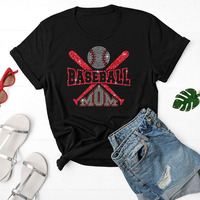 Baseball presse à chaud strass étiquettes fournisseur personnalisé maman paillettes transfert de chaleur strass pour vêtements
