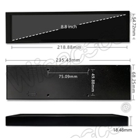 8,8 Inch 480*1280 Portable ononitor 480 Nsu estirada ar iigh olution esolution ononitor omo omomputer CU Pspsponitoring isplay