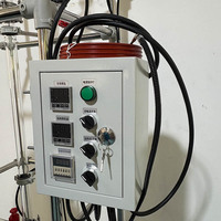 Réacteur de distillation en verre de 5 L avec manteau chauffant électrique, en verre borosilicate