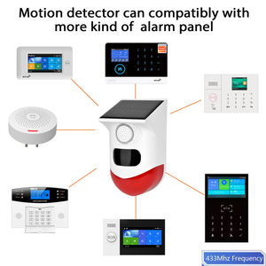 Wireless <b>Alarm</b> with Door and <b>Motion</b> <b>Sensor</b> Smoke Signal Repeater Solar Siren for PG-103Smart Home <b>Alarm</b> System WiFi Tuya - Product Image 3