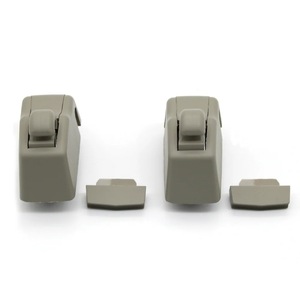 Clip para Visera Solar 4L0859561 para Audi Q7, Volkswagen Touareg, Porsche, Fácil Instalación, Negro/Gris, Pieza 74845 - Product Image 4