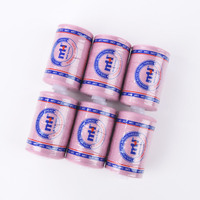 Hilo de Coser Pequeño de Poliéster 100% de Nigeria, Teñido en Fábrica MH, 40S/2 32g/tubo, con Tubo Blanco, Venta al por Mayor