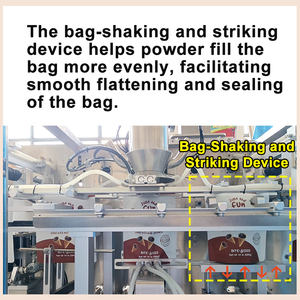 Máquina Automática de Bajo Costo para Empacar Bolsas con Cierre, Máquina de Llenado y Sellado de Polvo Seco y Café en Polvo - Product Image 5