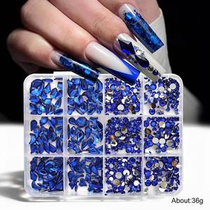 Nuevo Set <span class=keywords><strong>de</strong></span> 12 Compartimentos <span class=keywords><strong>con</strong></span> <span class=keywords><strong>Piedras</strong></span> <span class=keywords><strong>de</strong></span> Resina para Decoración <span class=keywords><strong>de</strong></span> <span class=keywords><strong>Uñas</strong></span>, Accesorios para Arte <span class=keywords><strong>de</strong></span> <span class=keywords><strong>Uñas</strong></span> DIY, Multicolor, Multi-estilo, Venta Caliente - Product Image 6