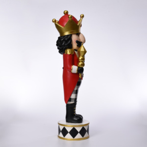 Artisanat d'intérieur, meilleur cadeau de Noël pour petit ami, ensemble de poupées en résine, <span class=keywords><strong>casse</strong></span>-<span class=keywords><strong>noisette</strong></span> soldat pour table - Product Image 5