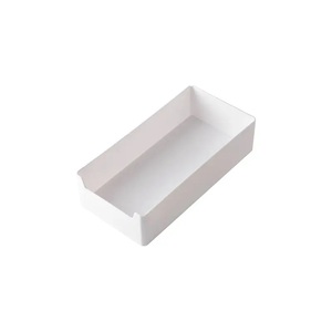 Square Plastic Storage Rack Household Storage Container Eco Portable Plastic Organizer Stackable Drawer Sorting Box