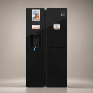 Réfrigérateur SAMSUNG 613L Side-by-Side à Deux Portes avec Distributeur Automatique de Glace, Granulés de Glace et Eau Glacée, Sans Givre - Product Image 2