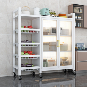 Armadio Metallico Multilivello Personalizzabile, Scaffale per Cucina in Acciaio al Carbonio - Product Image 2